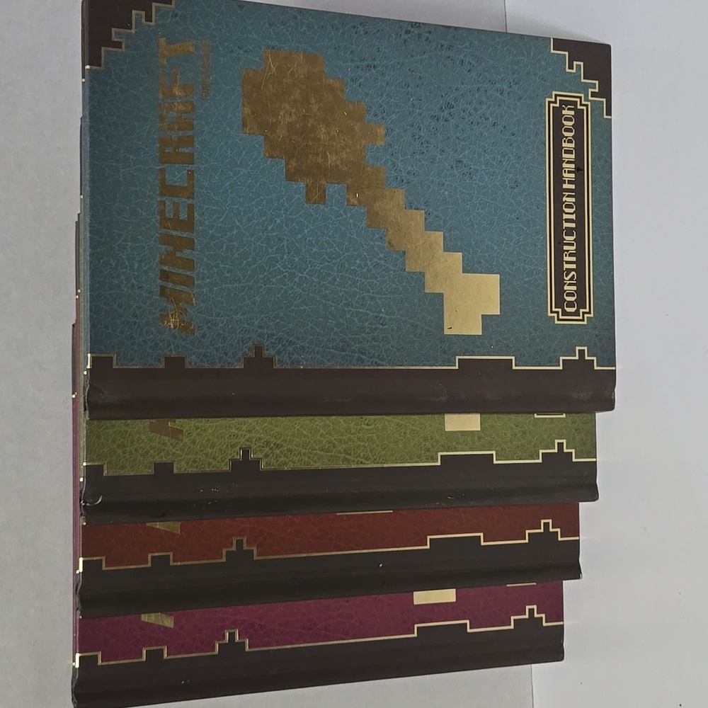 Minecraft Complete Set Of 4 Handbooks - Hardcover